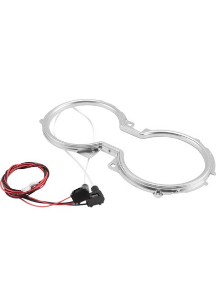 Araba LED Merkez Kupa Tutucu Işıkları Iç Dekoratif Lamba Atmosfer Ortam Işık Buz Mavisi Toyota Camry 2018-2022 (Yurt Dışından) modelleri