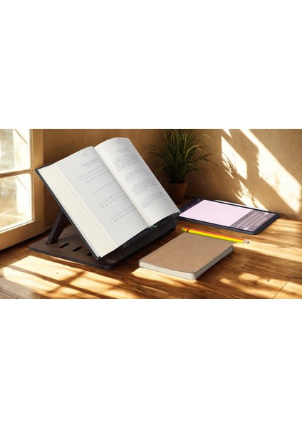 Kelebek Kitap Tutucu, Tablet & Rahle