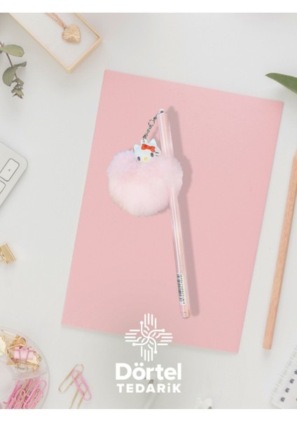 Hello Kity Peluş Tükenmez Kalem