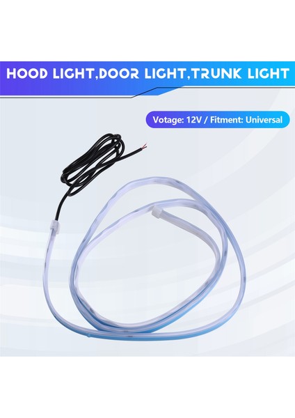 12V Araba Başlangıç Gündüz Koşu Işıklarını Tip Su Geçirmez LED Dekoratif Işıklar Evrensel Aksesuarlar (Yurt Dışından) fırsatları