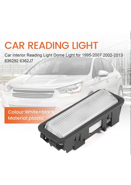 Araba Iç Okuma Işık Dome Işık Citroen Fukang 1995-2007 Elysee 2002-2013 636292 6362J7 (Yurt Dışından) indirimleri