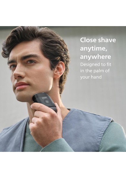 500 Serisi Taşınabilir Elektrikli Kompakt Islak/kuru Tıraş Makinesi, 3 Yönlü Başlık, 40 Daki fiyatları