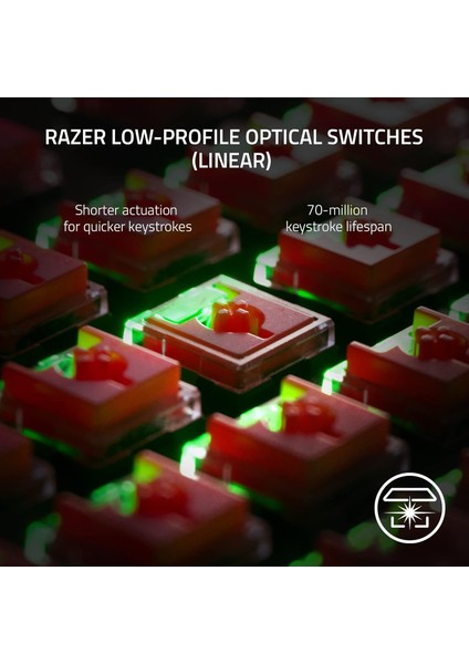 Deathstalker V2 Pro Tkl (Ckicky) - Kablosuz Düşük Profilli Rgb Tenkeyless Optik Klavye (Uzun P fiyatları