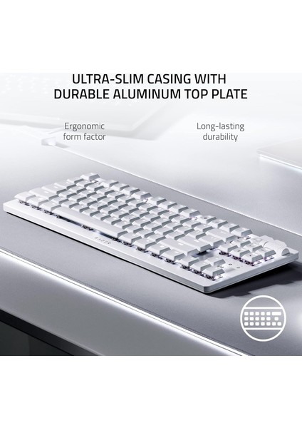 Deathstalker V2 Pro Tkl (Ckicky) - Kablosuz Düşük Profilli Rgb Tenkeyless Optik Klavye (Uzun P indirimleri