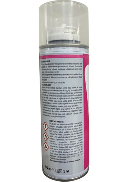 Klima Koku Giderici Sprey Bubble Gum (Sakız Aromalı) 200 ml modelleri