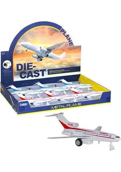 Çek Bırak Işıklı ve Sesli Yolcu Uçağ