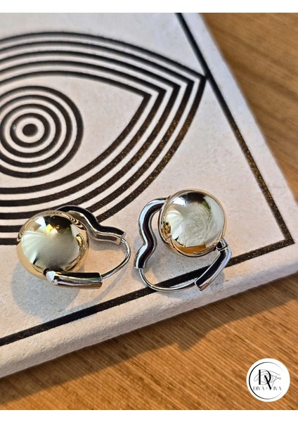 - Glow Earrings – Gold ve Silver Kaplama Kalp Kadın Küpe (KOD-344) fiyatları
