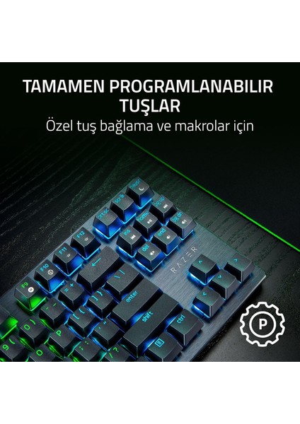 Huntsman V3 x Tenkeyless (Mor Anahtar) - Espor Için Optik Klavye - Sayısal Tuş Takımı Tasarımı indirimleri