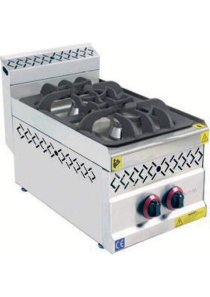 2'li Gazlı Ocak Lpg (Tüp)