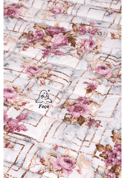 %100 Doğal Pamuk Dolgulu Renkli Tek Kişilik Pamuk Yorgan (155 x 215 Cm) fırsatları