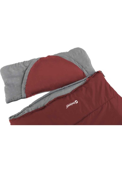 Contour Lux Yazlık & Kışlık Taraflı -19°c Uyku Tulumu Kırmızı Sol F. fiyatları