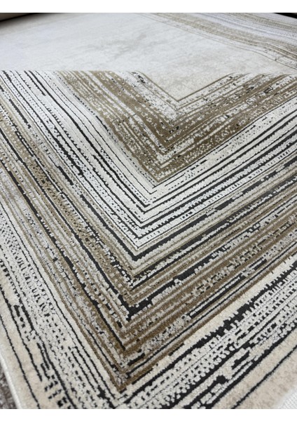 Elegant 10511 Krem Gold Çerçeveli Salon Halısı fiyatları