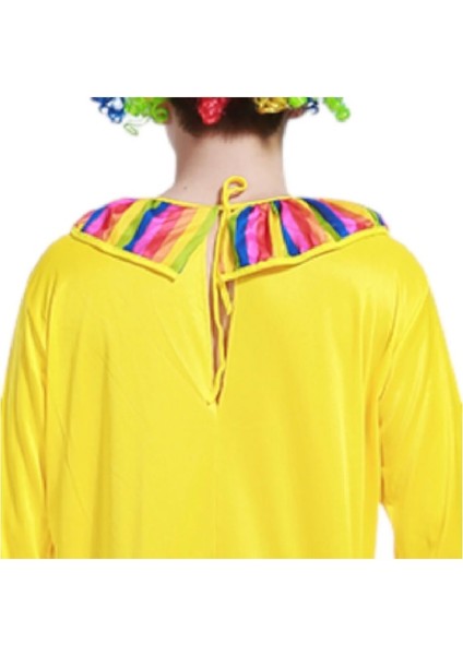 Palyaço Kostümü Tulum ve Peruk - Standart Beden - Doğum Günü - Clown, Costplay fiyatları