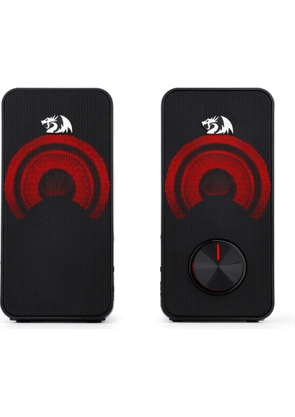 Stereo Hoparlör 2.0 Stentor (GS500) 2 x 3 W Arka Aydınlatmalı Bilgisayar Için, Kırmızı, USB fiyatları