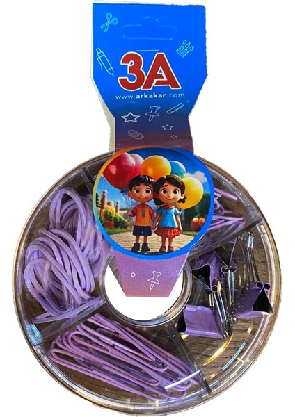 Kuromi Temalı Mozaik Boyama Seti, Bant Kesme Makinesi, Ataş Seti, Zımba Seti Mor indirimleri