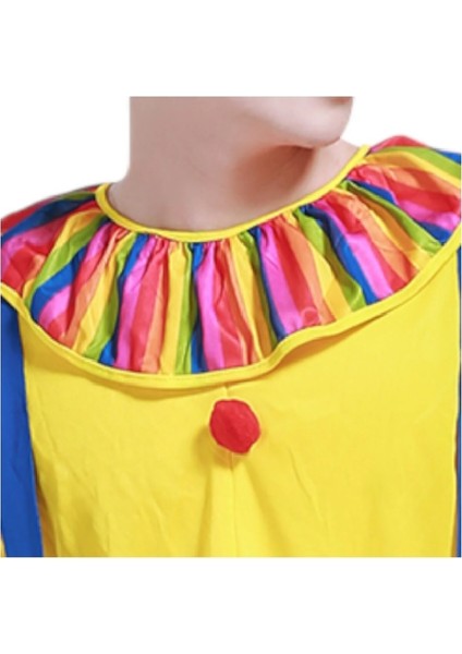 Palyaço Kostümü Tulum ve Peruk - Standart Beden - Doğum Günü - Clown, Costplay indirimleri