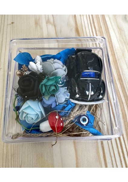 Mini Buket ve Araba Anahtarlık Mari Flowers Özel Tasarım Arkadaşa,sevgiliye Hediye fiyatları