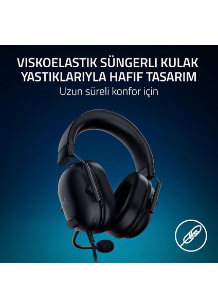 Blackshark V2 x (Playstation) - Playstation Konsolu Için Kablolu E-Spor Kulaklık (240G, Kardio indirimleri