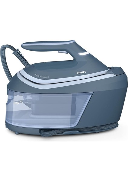 Perfectcare PSG6042/20 Buhar Kazanlı Ütü 6000 Serisi, 550G Şok Buhar, 130G/DK Sürekli Buhar,