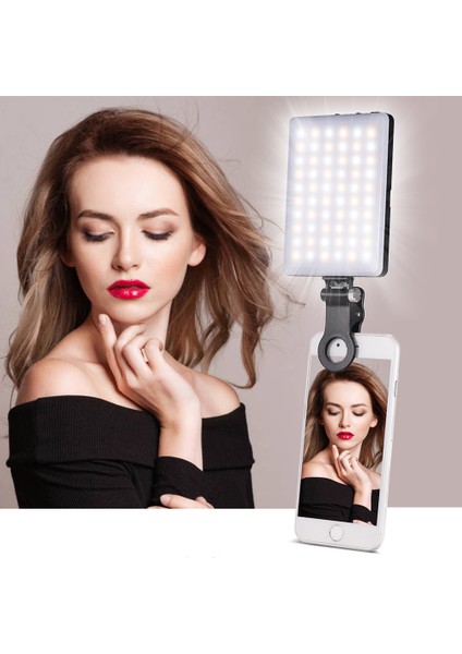 4W Şarj Edilebilir LED Selfie Işığı (Yurt Dışından) modelleri