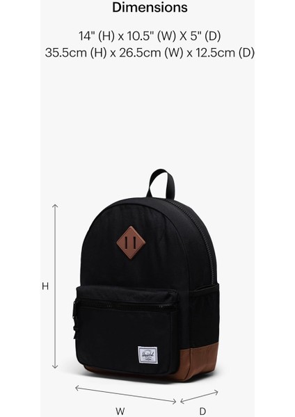 Herschel Heritage™ Kids Backpack (Little Kid) Sırt Çantası Unisex-Çocuk modelleri