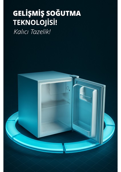 KRF-2545 Mini Buzdolabı | 45 Lt Kapasite & Enerji Tasarruflu