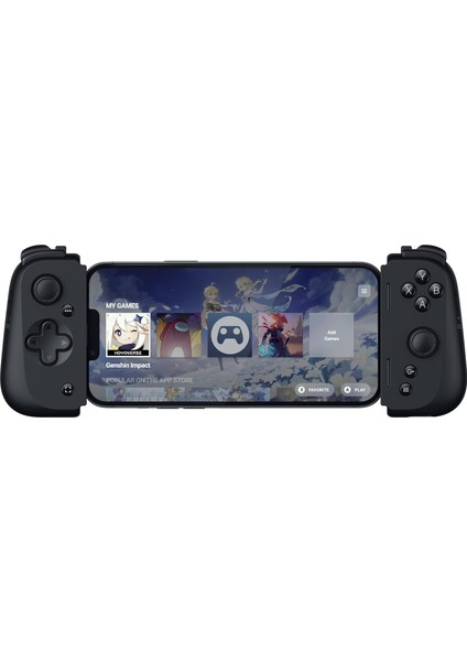 Kishi V2 For Iphone - Mobil Oyun Kumandası (Geri Çekilebilir Köprülü Evrensel Fit, Streaming P