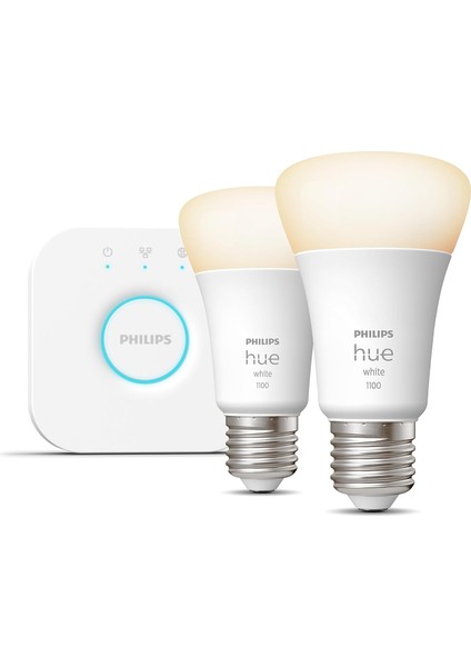 Beyaz Akıllı E27 LED Ampul Başlangıç Seti, Kumandalı, Bluetooth Özellikli fiyatları