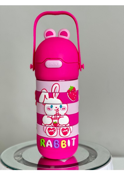 Panda Çelik Matara - Suluk - Bpa Içermez - Sızdırmaz - Eğlenceli -