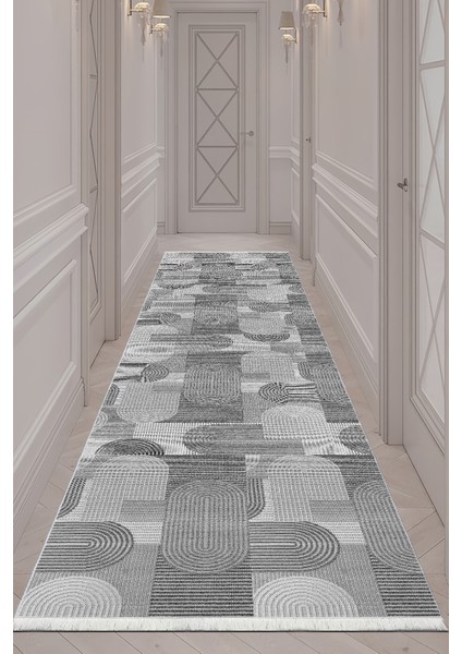Pamuk Dokuma Taban Kaymaz Yıkanabilir Modern Yolluk Salon Yolluğu Mutfak Yolluğu Koridor Yolluğu Antre Halıları