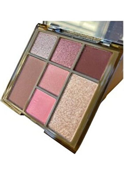 Infinit Yüz Paleti Mat ve Işıltılı Seçeneklerle 4 Renk Profesyonel Makyaj İçin modelleri