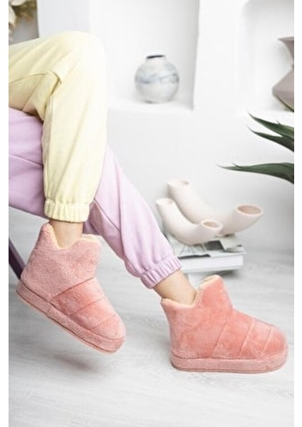 Kadın Panduf Hafif Eva Taban Kış Sezonu Düz Desenli Sıcak Tutma Özelliği fırsatları