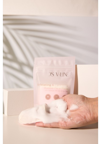 Exfoliating & Cleansing Bubble Pads, Peeling ve Temizleme ile cilgi parlaklaştıran ve sıkılaştıran Ped modelleri