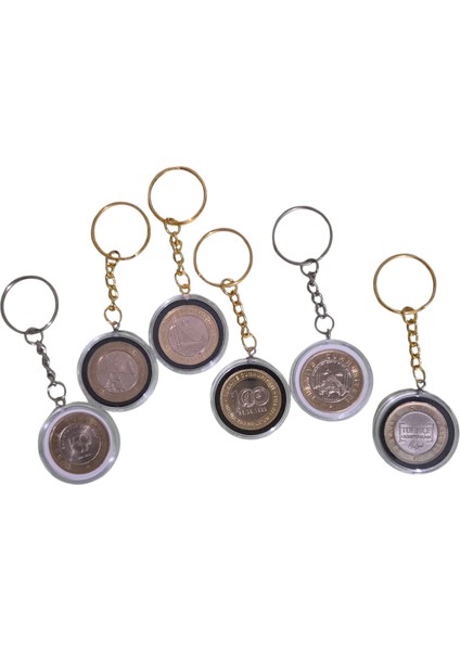 Çil Hatıra Para Anahtarlık-Ayasofya