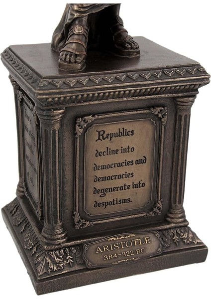 Aristotle Filozof Aristo Figürü 37cm fiyatları