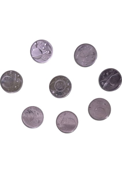8 Adet Gezegenler Parası Çil(Mars Eksik)