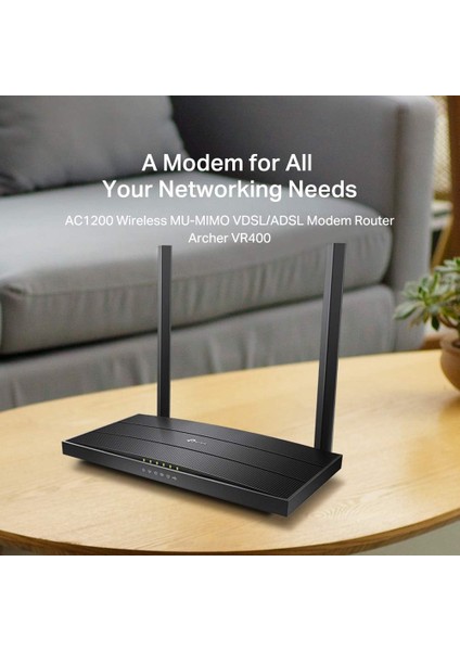 Archer VR400 1200 Mbps Vdsl2 Modem fiyatları