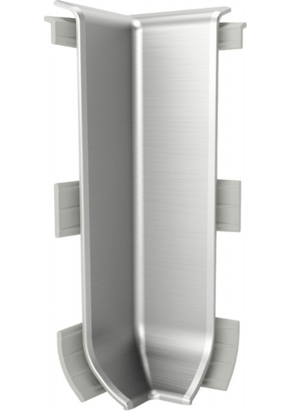 Linela Pvc Süpürgelik Gümüş - LNL411 Iç Köşe Aksesuarı (1 Paket - 2 Adet)