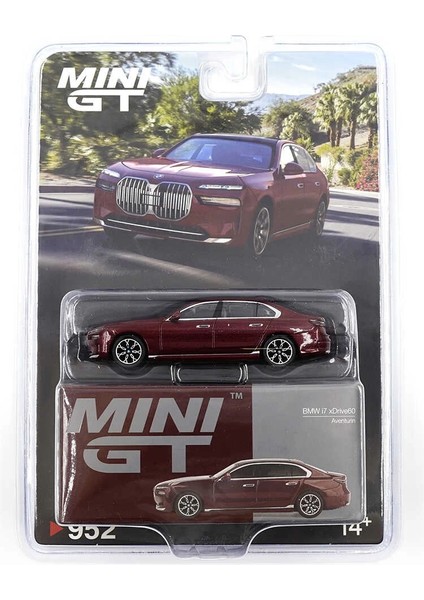 1/64 Bmw I7 XDRIVE60 Aventurin - Blister Paket MGT00952-BL