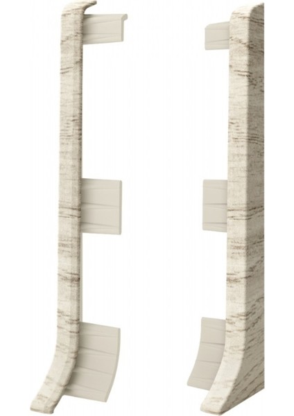 Linela Pvc Süpürgelik Auckland Meşe - LNL404 Bitiş Kapağı Aksesuarı (1 Paket - 2 Adet)