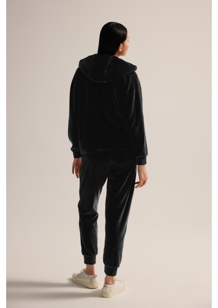 Kadın Pamuklu Kadife Ikili Uzun Eşofman Takımı fırsatları