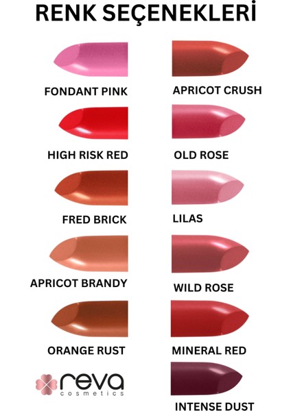 Shimmer Lipstick Lilas - Işıltı Ruj - No: 906 - Vegan Temiz Içerik fiyatları