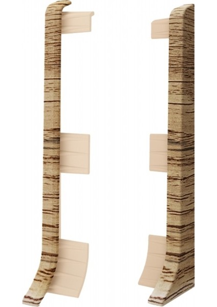 Linela Pvc Süpürgelik Hamilton Meşe - LNL403 Bitiş Kapağı Aksesuarı (1 Paket - 2 Adet)