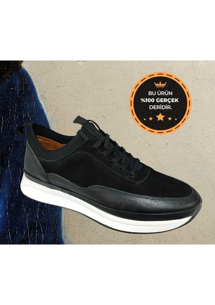 NB-5424 Ortopedik Hakiki Deri Erkek Casual Ayakkabı