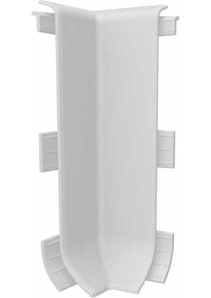 Linela Pvc Süpürgelik Açık Gri - LNL413 Iç Köşe Aksesuarı (1 Paket - 2 Adet)