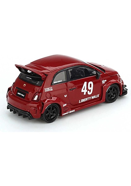 1/64 Lb-Works x Abas Works Abarth 595 Red - Blister Paket MGT00963-BL modelleri