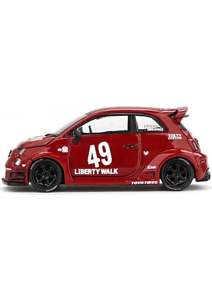 1/64 Lb-Works x Abas Works Abarth 595 Red - Blister Paket MGT00963-BL fırsatları