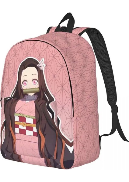 Zenitsu Demon Slayer Sırt Çantası Okul Öncesi Ilkokul Öğrenci Kitap Çantaları Cand Rengi ile Gündüz Paketi: 6 (Yurt Dışından)