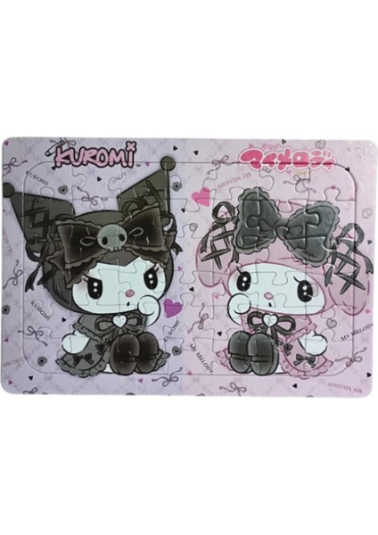 Kuromi ve My Melody Puzzle 24 Parça Yap Boz fiyatları