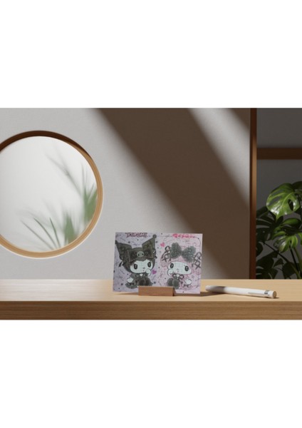 Kuromi ve My Melody Puzzle 24 Parça Yap Boz modelleri